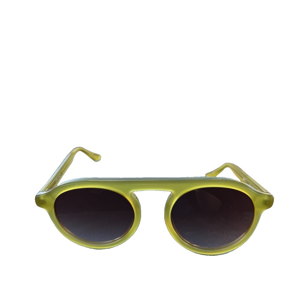 Krewe Cameron Chartreuse Sunglasses Unisex Adult